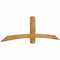 Ekena Millwork Bellingham Rough Sawn Timber Gable Bracket, Western Red Cedar, 84"W x 24"H x 4"D x 4"F, 7/12 Pitch GBW084X24X0404BEL00RWR - alternate 4
